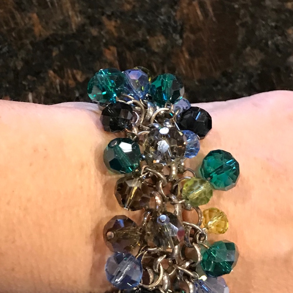 Multicolored stretch bracelet